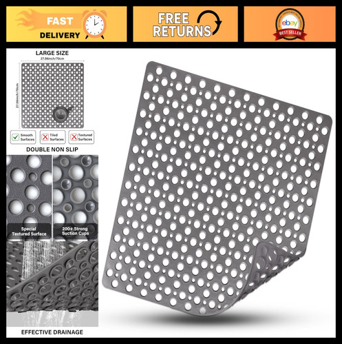 Large non slip square shower - non-slip,