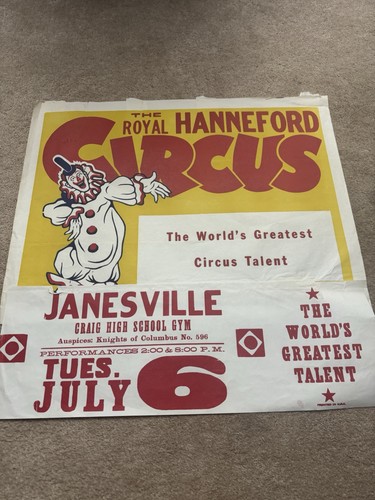 Royal hanneford circus poster - royal,