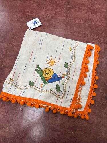 Vintage table cover x27 - vintage, 27"x27"