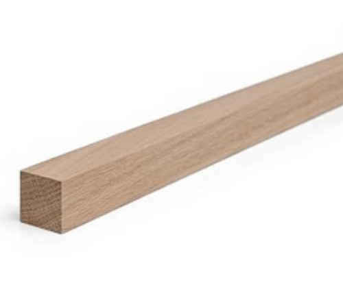 Quadratleiste 27x27 eiche - mm,