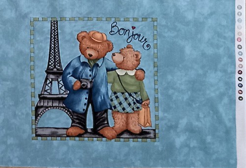 Patchwork stoff bären teresa - stoff,