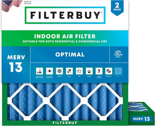 Filterbuy 27x27x2 merv air - 27x27x2,