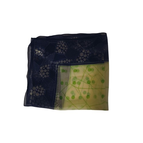 Vintage sheer square scarf - vintage,