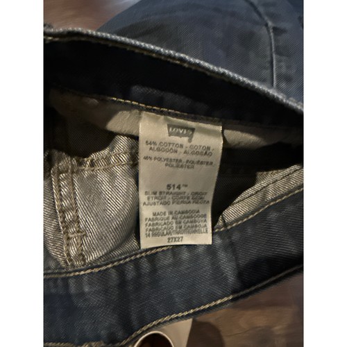 Levis 514 slim straight denim - straight,